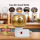 Kapoor Dani Electrical Camphor Diffuser Glass with On/Off Switch to Toggle Between Burner and Lamp Electrical Night Lamp for Office, Home 