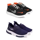 Sports Shoes for Men, Multicolor, Pack of 2 