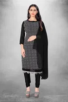 Georgette Unstitched Dress Material for Women 