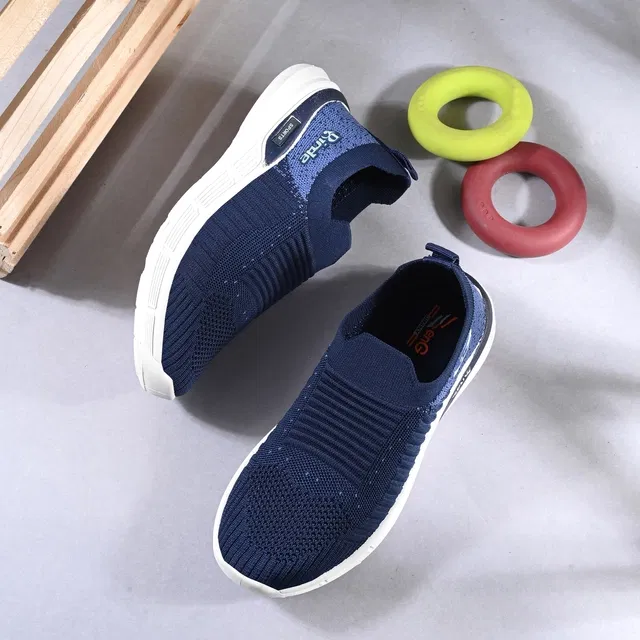 Sports Shoes for Kids (Navy Blue, 3)