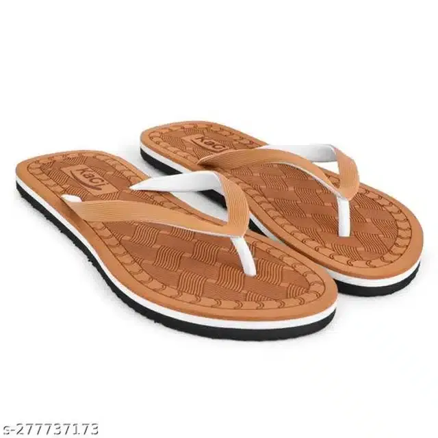 Slippers for Women (Tan, 4)