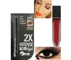 Matte Lip Gloss with Waterproof Kajal  