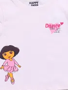 Cotton Dora Printed T-Shirt for Girls 