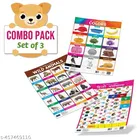 Bookford Publications My small chart Wild Animals, Hindi Varnamala & Colors 