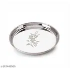 Stainless Steel Dinner Full Plates 