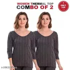 Woolen Thermal Top for Women 