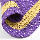 Polypropylene PP Doormat, Purple, Pack of 2 