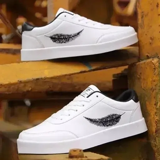 Sneakers for Men (White, 8)