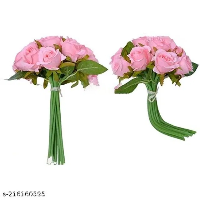 Plastic Artificial Flower (Multicolor)