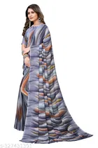 Printed Party Wear Georgette Saree for Women 