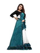 Lycra Blend Embellished Saree for Women 