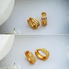 Gold-Plated Earrings/Studs/Bali Combo For Women'S/Girls