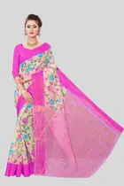 Art Silk Printed Saree for Women 