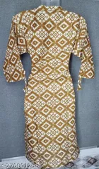 Cotton Blend Printed Kurti for Women 