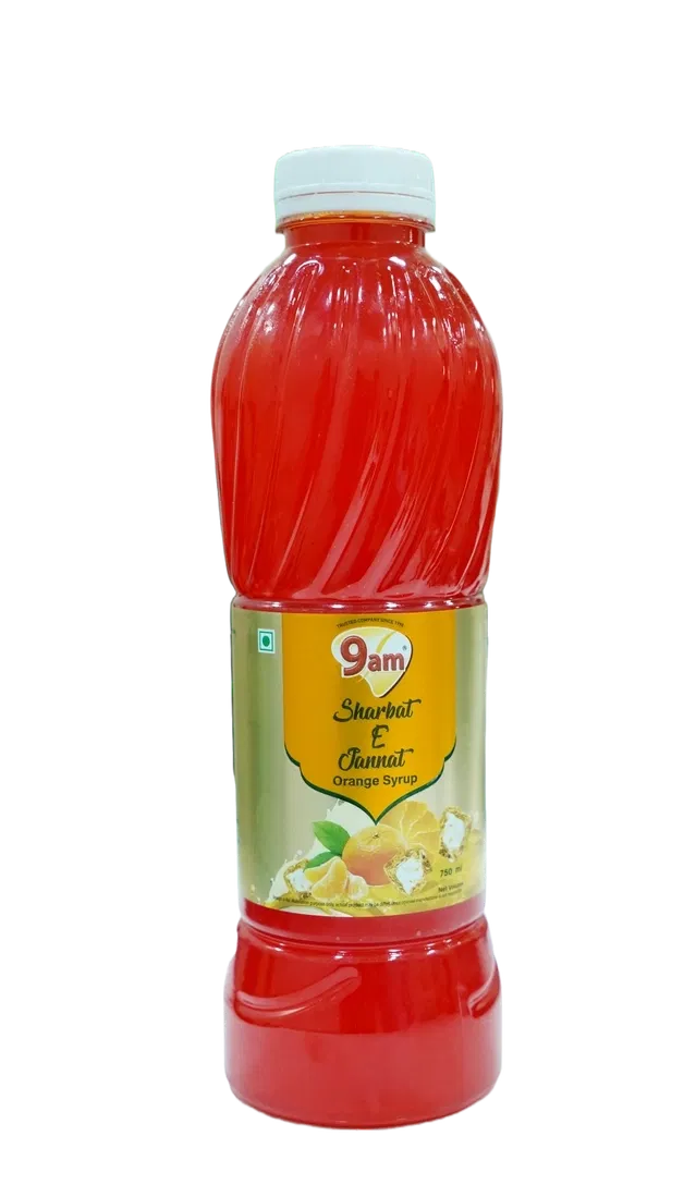 9 Am शरबत-इ-जन्नत ऑरेंज 750 Ml
