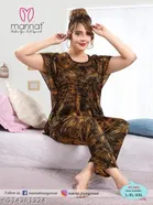 Satin Nightsuit for Women 