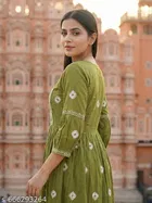 Embroidered Chikankari Kurta Set for Women 
