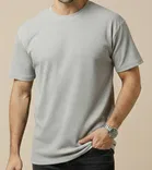 Polyester Round Neck T-shirt for Men, Multicolour, Pack of 2 