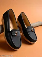 Shoetopia Girls Casual Shoes Black 