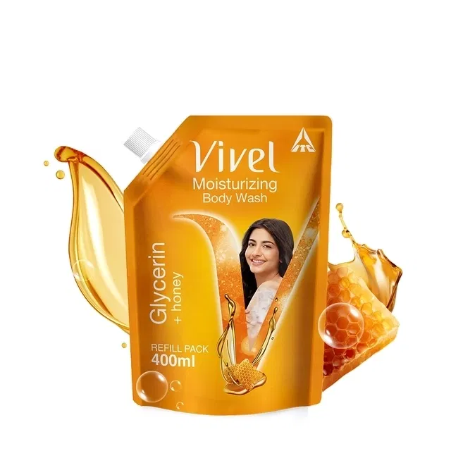 विवेल ग्लिसरीन एंड हनी बॉडी वॉश 350 ml