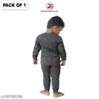 Woolen Thermal Top & Bottom Set for Kids 