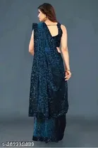 Lycra Blend Embellished Saree for Women 