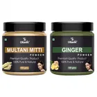 Natural Multani Mitti & Ginger Powder for Skin & Hair 
