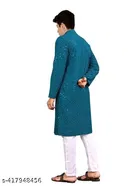 Embroidered Kurta Set for Men 