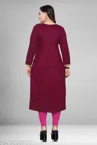 Banarasi Silk Printed Kurti for Women 