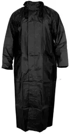 Solid Overcoat with Hoods and Side Pocket Raincoat for Men 