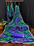 Georgette Printed Saree for Women 