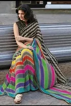 Art Silk Printed Saree for Women 
