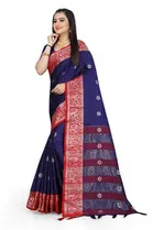 SVB एम्बेलिश्ड साड़ी फॉर वीमेन 