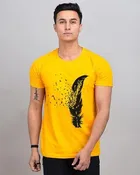 Round Neck Printed T-Shirt for Men 