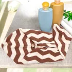 Safina Zig Zag Hair Towel Wrap 24x63 cm Pack of 2