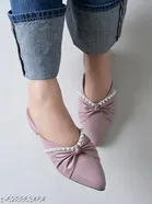 Embellished Pointed Toe Mules for Women 