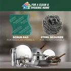 Scotch Brite Stainless Steel Scrubber with 1 Scrub Pad