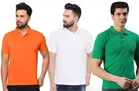 Polo T-shirts for Men, Pack of 3 