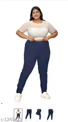 Cotton Blend Jeans for Women, Blue 