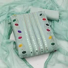 Chanderi Cotton Unstitched Dress Material for Women 