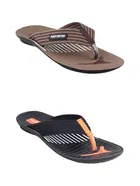 Flipflops for Men, Pack of 2, Multicolor 