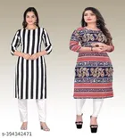 Crepe Kurtis for Women 
