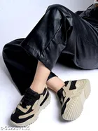 Shoetopia Textured Synthetic Sneakers for Girls 