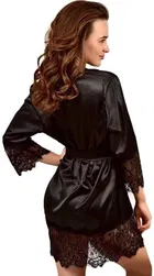 Satin Solid Babydoll for Women 