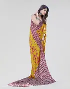 Chiffon Printed Saree for Women 