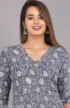 Rayon Printed Kurti for Women 
