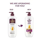 Bajaj Almond Drops Nourishing Shampoo with Almond Milk, Vitamin E & Biotin | For Soft, Shiny Hair | 10X Hairfall Reduction | Paraben Free, 340 ml