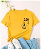 Half Sleeves Printed T-Shirt for Women 