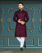 Mandarin Neck Kurta for Men 