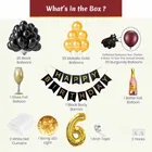 Cocktail Theme 6th Birthday Balloon Decoration Kit , Multicolor, Pack Of 70